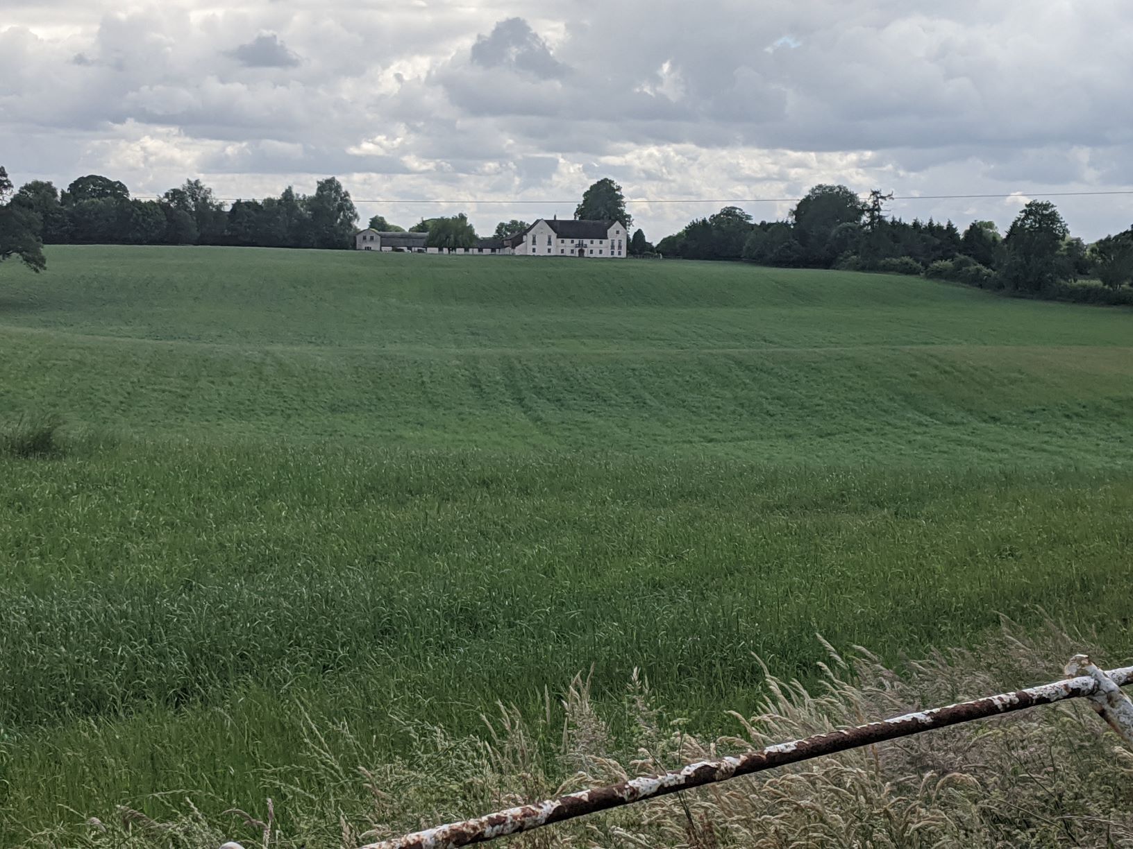 View towards the Parkes, 7th June